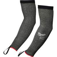 Manches de protection, Poly&eacute;thyl&egrave;ne, 16", ANSI/ISEA 105 niveau 5/EN 388 niveau E, Gris Oxford Builders Supplies Inc