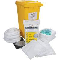 Trousse de lutte contre les d&eacute;versements de premi&egrave;re qualit&eacute;, Huile seulement, Bac, Absorbance de 63 gal. US Oxford Builders Supplies Inc