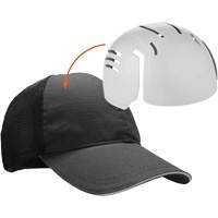 Skullerz 8946 Standard Baseball Cap with Bump Cap Insert, Black Oxford Builders Supplies Inc
