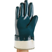 Nitrotough N660 Gloves, 9, Nitrile Coating, Cotton Shell Oxford Builders Supplies Inc