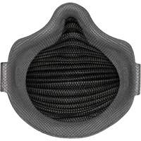 Masques jetables AirWave de la s&eacute;rie M noirs avec SmartStrap et bride compl&egrave;te en mousse, N95, Certifi&eacute; NIOSH, Moyen/grand Oxford Builders Supplies Inc