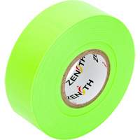 Flagging Tape, 1.1875" W x 164' L, Fluorescent Green Oxford Builders Supplies Inc