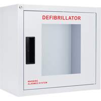 Grande armoire standard pour DEA avec alarme, Zoll AED Plus/Zoll AED 3/Cardio-Science/Physio-Control Pour, Non m&eacute;dical Oxford Builders Supplies Inc
