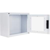 Armoire compacte standard pour DEA avec alarme, Philips/Defibtech/Heartsine Pour, Non m&eacute;dical Oxford Builders Supplies Inc