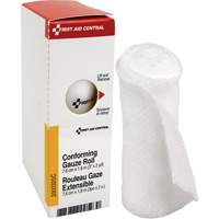 Recharge de bandage en gaze &eacute;tirable et conforme SmartCompliance, Rouleau, 6' lo x 3" la, St&eacute;rile, Dispositif m&eacute;dical Classe 1 Oxford Builders Supplies Inc