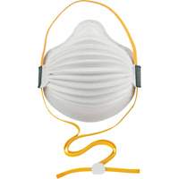 Respirateur AirWave jetable avec SmartStrap et garniture d'&eacute;tanch&eacute;it&eacute; int&eacute;grale en mousse, P95, Certifi&eacute; NIOSH, Moyen/grand Oxford Builders Supplies Inc