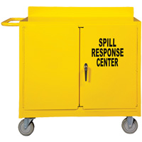 Spill Control Center Cart, 18" L x 38.375" W x 36" H Oxford Builders Supplies Inc