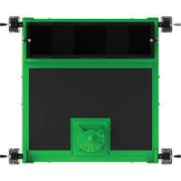 FlexiGuard M100 Portable Counterweight Base Without Concrete Fill Oxford Builders Supplies Inc