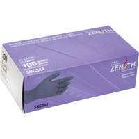 Gants jetables de calibre m&eacute;dical, 2T-Grand, Nitrile, 6 mils, Sans poudre, Noir, Classe 2 Oxford Builders Supplies Inc