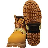Dispositif de traction &agrave; semelle interm&eacute;diaire avec talon d&eacute;fini Icetred, Caoutchouc/Carbure de tungst&egrave;ne, Traction Crampon, Taille unique Oxford Builders Supplies Inc