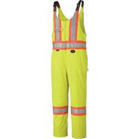 6616 Salopettes, Poly-coton, 36, Jaune lime haute visibilit&eacute; Oxford Builders Supplies Inc