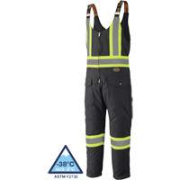 5536BK Combinaison en toile de coton matelass&eacute;e, Coton, T-petit, Noir Oxford Builders Supplies Inc