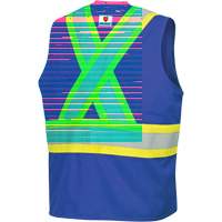 7730 Veste r&eacute;sistante aux arcs &eacute;lectriques FR-Tech, Petit, Bleu royal, 10 cal/cm² Oxford Builders Supplies Inc