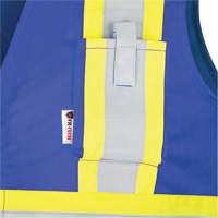 7730 Veste r&eacute;sistante aux arcs &eacute;lectriques FR-Tech, Petit, Bleu royal, 10 cal/cm² Oxford Builders Supplies Inc