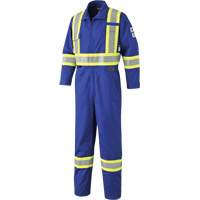 7704 Combinaison &agrave; haute visibilit&eacute; FR-Tech, Taille 42, Bleu royal, 10 cal/cm²/9,7 cal/cm² Oxford Builders Supplies Inc