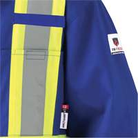 7706 Combinaison ignifuge FR-Tech avec fermetures &agrave; glissi&egrave;re aux jambes, Taille 36, Bleu royal, 9,7 cal/cm² Oxford Builders Supplies Inc