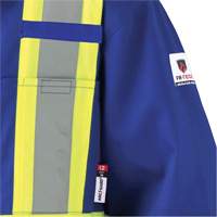 7706T Combinaison ignifuge FR-Tech avec fermetures &agrave; glissi&egrave;re aux jambes, Taille 40 (grand taille), Bleu royal, 9,7 cal/cm² Oxford Builders Supplies Inc