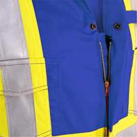 7706T Combinaison ignifuge FR-Tech avec fermetures &agrave; glissi&egrave;re aux jambes, Taille 40 (grand taille), Bleu royal, 9,7 cal/cm² Oxford Builders Supplies Inc