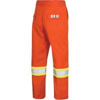 7763 FR-Tech&reg; 88/12 Arc Rated High-Visibility Safety Pants, 30, x 30, High Visibility Orange, 9.7 cal/cm² Oxford Builders Supplies Inc