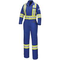 7704W Combinaison FR-Tech ignifuge/contre les arcs pour femme, Taille T-petit, Bleu royal, 10 cal/cm² Oxford Builders Supplies Inc