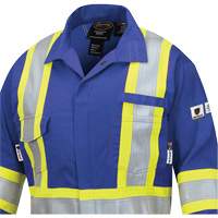 7704W Combinaison FR-Tech ignifuge/contre les arcs pour femme, Taille T-petit, Bleu royal, 10 cal/cm² Oxford Builders Supplies Inc