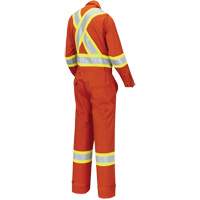 7702W Combinaison FR-Tech ignifuge/contre les arcs pour femme, Taille T-petit, Orange haute visibilit&eacute;, 10 cal/cm² Oxford Builders Supplies Inc