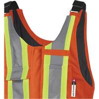 5534A Combinaison de s&eacute;curit&eacute; matelass&eacute;e ignifuge, Petit, Orange Oxford Builders Supplies Inc