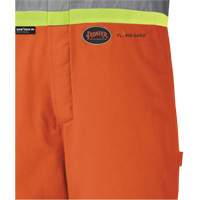 5534A Combinaison de s&eacute;curit&eacute; matelass&eacute;e ignifuge, Petit, Orange Oxford Builders Supplies Inc