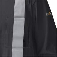 340SFA Flame-Resistant Long-Sleeved Safety Shirt, Small, Black Oxford Builders Supplies Inc