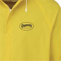 577J Veste imperm&eacute;able, Polyester/PVC, Petit, Jaune Oxford Builders Supplies Inc