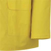 577J Veste imperm&eacute;able, Polyester/PVC, Petit, Jaune Oxford Builders Supplies Inc