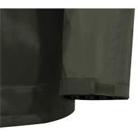 D8120J Manteau &agrave; capuchon ind&eacute;chirable Nailhead pour planteur d'arbres, Polyester/PVC, T-petit, Vert Oxford Builders Supplies Inc