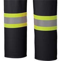 5895BK Salopettes extensibles imperm&eacute;ables et ignifuges, T-petit, Noir Oxford Builders Supplies Inc