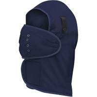 565N Long-Necked Hardhat Liner, Fleece Lining, One Size, Navy Blue Oxford Builders Supplies Inc