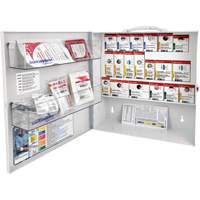 Armoire pour premiers soins SmartCompliance, R&eacute;pond &agrave; la norme CSA Z1220-17 type 2 environnements &agrave; faible risque, Petit (2-25 travailleurs) Oxford Builders Supplies Inc