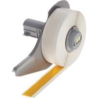 Ruban adh&eacute;sif permanent toutes saisons pour &eacute;tiquettes, Vinyle, Jaune, Largeur de 0,5" Oxford Builders Supplies Inc