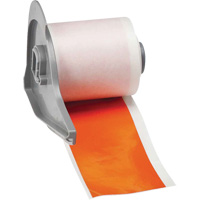 All-Weather Permanent Adhesive Label Tape, Vinyl, Orange, 2" Width Oxford Builders Supplies Inc