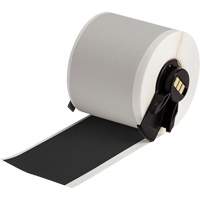 All-Weather Permanent Adhesive Label Tape, Vinyl, Black, 2" Width Oxford Builders Supplies Inc
