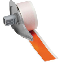 All-Weather Permanent Adhesive Label Tape, Vinyl, Orange, 1" Width Oxford Builders Supplies Inc