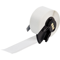 Multi-Purpose Label Tape, Vinyl, White, 1" Width Oxford Builders Supplies Inc