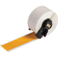 Multi-Purpose Label Tape, Vinyl, Yellow, 1" Width Oxford Builders Supplies Inc