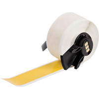 Multi-Purpose Label Tape, Vinyl, Yellow, 1.9" Width Oxford Builders Supplies Inc