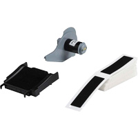 Raised Panel Labels, Polyester, 1" L x 4" H, Black Oxford Builders Supplies Inc