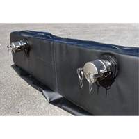 Ultra-Tanker Berm, 374 US gal. Capacity, 5' W x 10' L x 12" H, Foam Wall Oxford Builders Supplies Inc