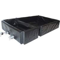 Ultra-Track Berm, 144 US gal. Capacity, 4' W x 6' L x 12" H, Foam Wall Oxford Builders Supplies Inc