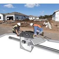 High Capacity Ultra-Drain Guard&reg; Catch Basin Insert, Oil & Sediment, 60" L x 60" W Oxford Builders Supplies Inc