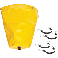 Ultra-Drip Diverter&reg; Pipe Drip Diverter, 1.5" L x 1.5" W, Vinyl Oxford Builders Supplies Inc