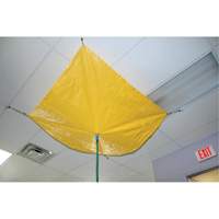 Ultra-Drip Diverter&reg; Roof Drip Diverter, 7' L x 7' W, Vinyl Oxford Builders Supplies Inc