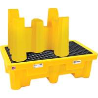 Syst&egrave;me de confinement Ultra-Drum sans drain pour 4 barils, 53" lo x 53" la x 77,8" ha, 3000 gal. US Capacit&eacute; Oxford Builders Supplies Inc