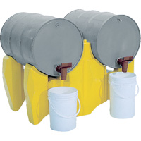 Support pour 2 barils &agrave; lhorizontale, 46,5" lo x 30" la x 31" ha Oxford Builders Supplies Inc